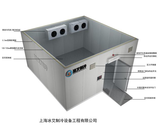 冰库专业安装 冷冻库渔港设计 冷库工程造价